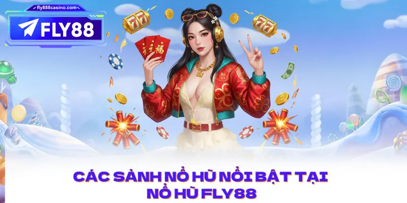 Các sảnh nổ hũ nổi bật tại Nổ Hũ FLY88